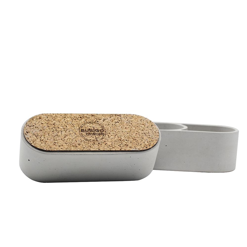 El Yapımı Brüt Masaüstü Kalemlik & Notluk