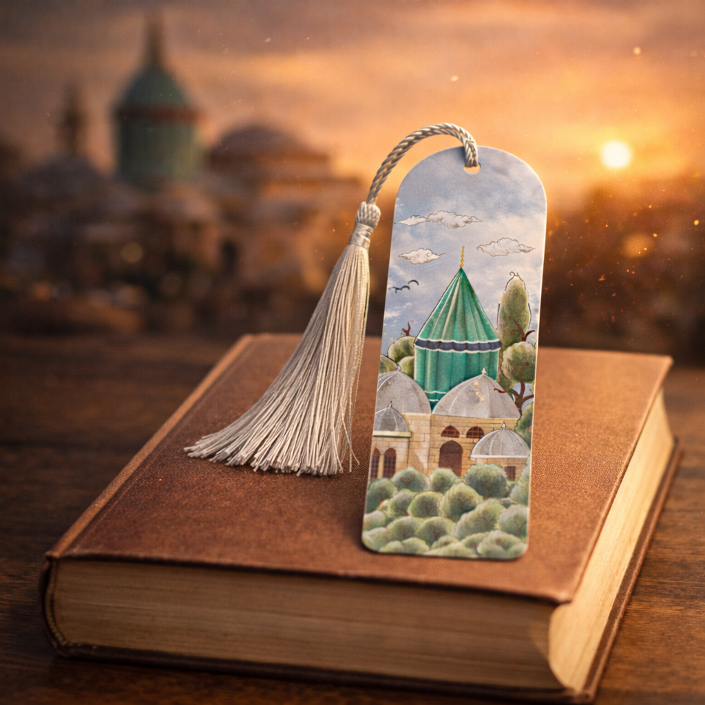 Mevlânâ Celâleddîn-i Rûmî Hazretleri Kitap Ayracı