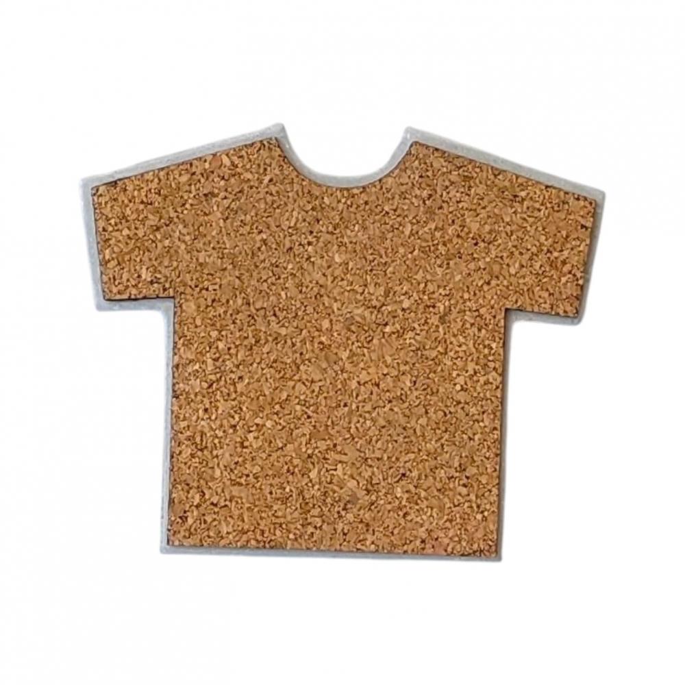 T-Shirt Şekilli Beton Bardak Altlığı – Minimal & El Yapımı Tasarım