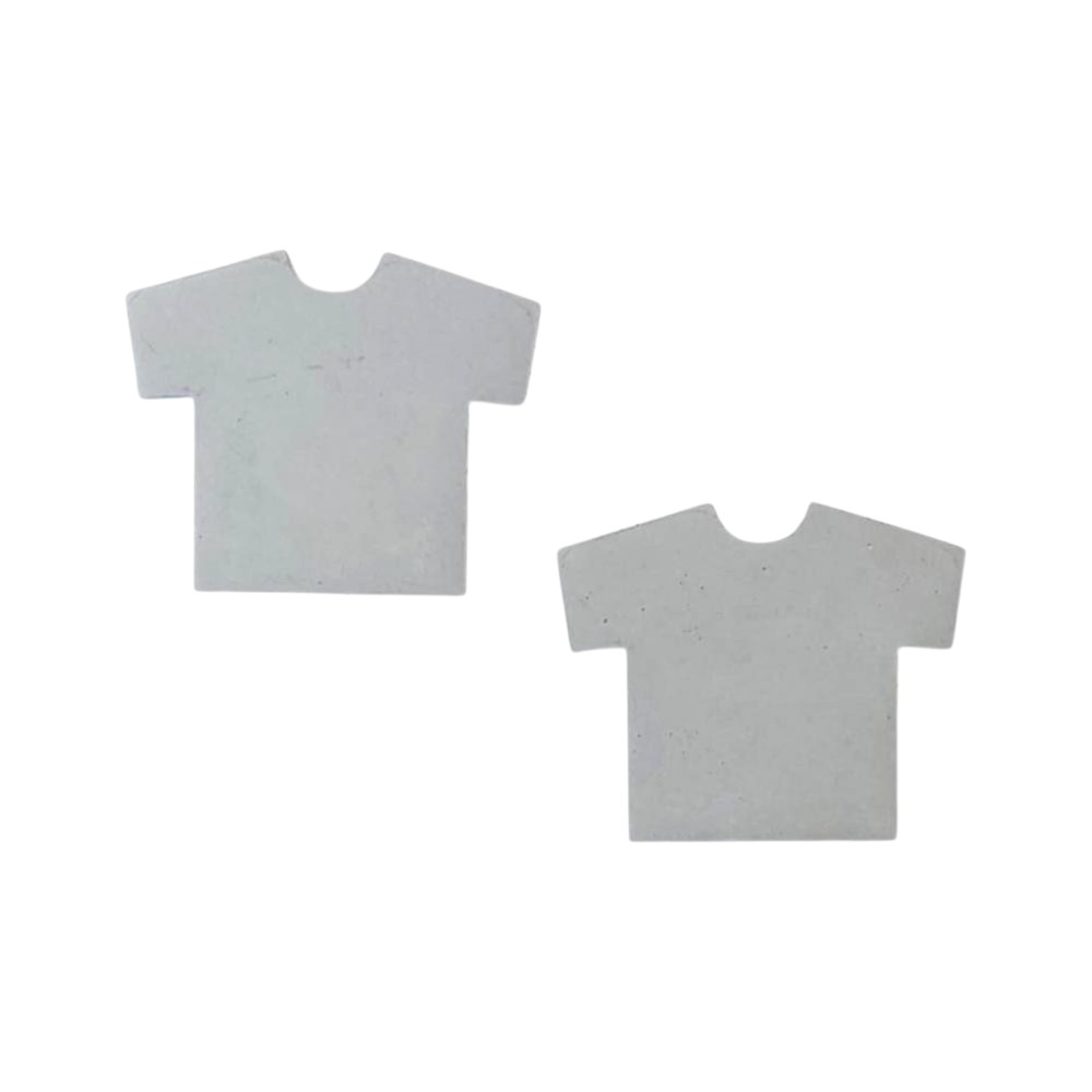 T-Shirt Şekilli Beton Bardak Altlığı – Minimal & El Yapımı Tasarım