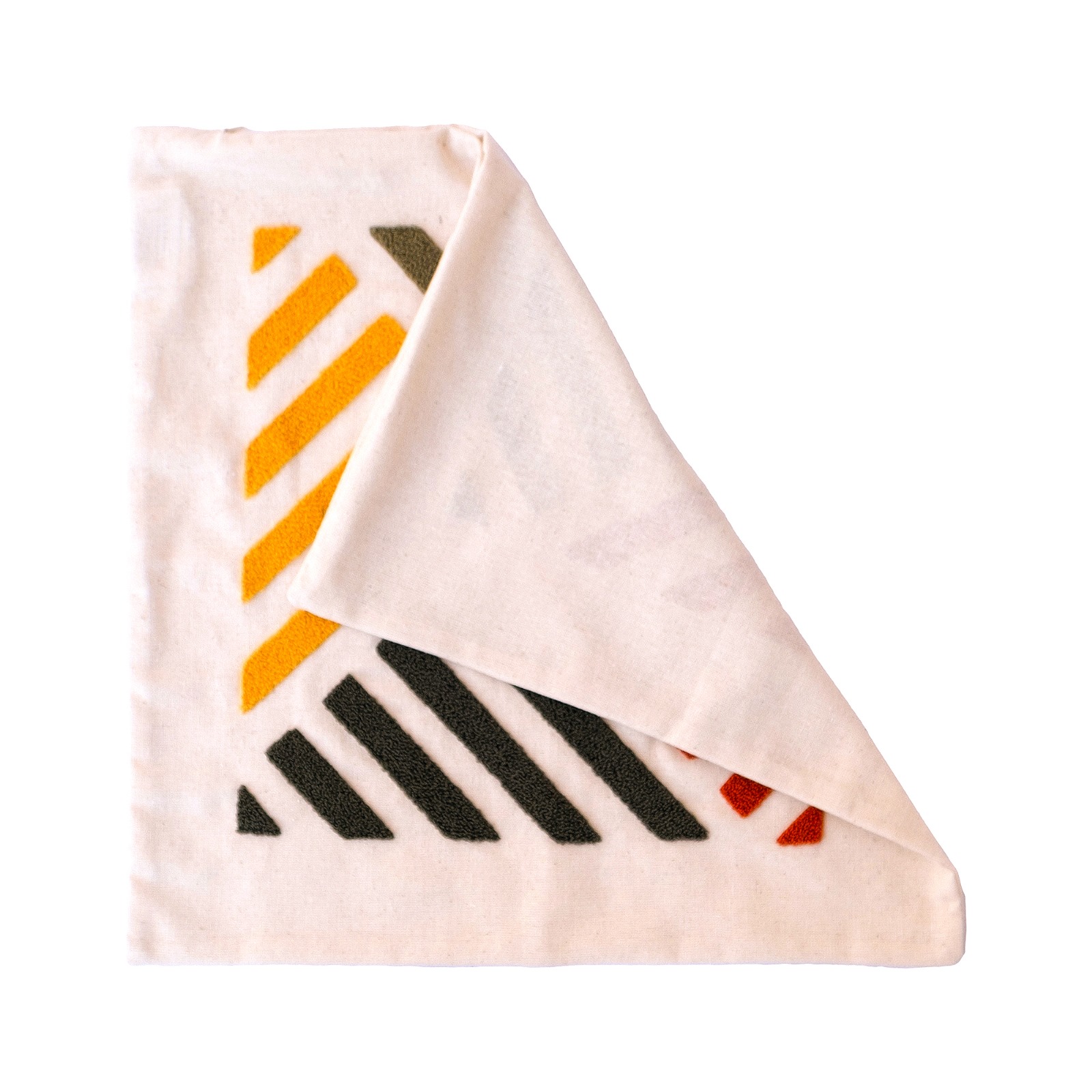 Modern Geometrik Punch İşlemeli Dekoratif Kırlent Kılıfı | PNCH-2023102