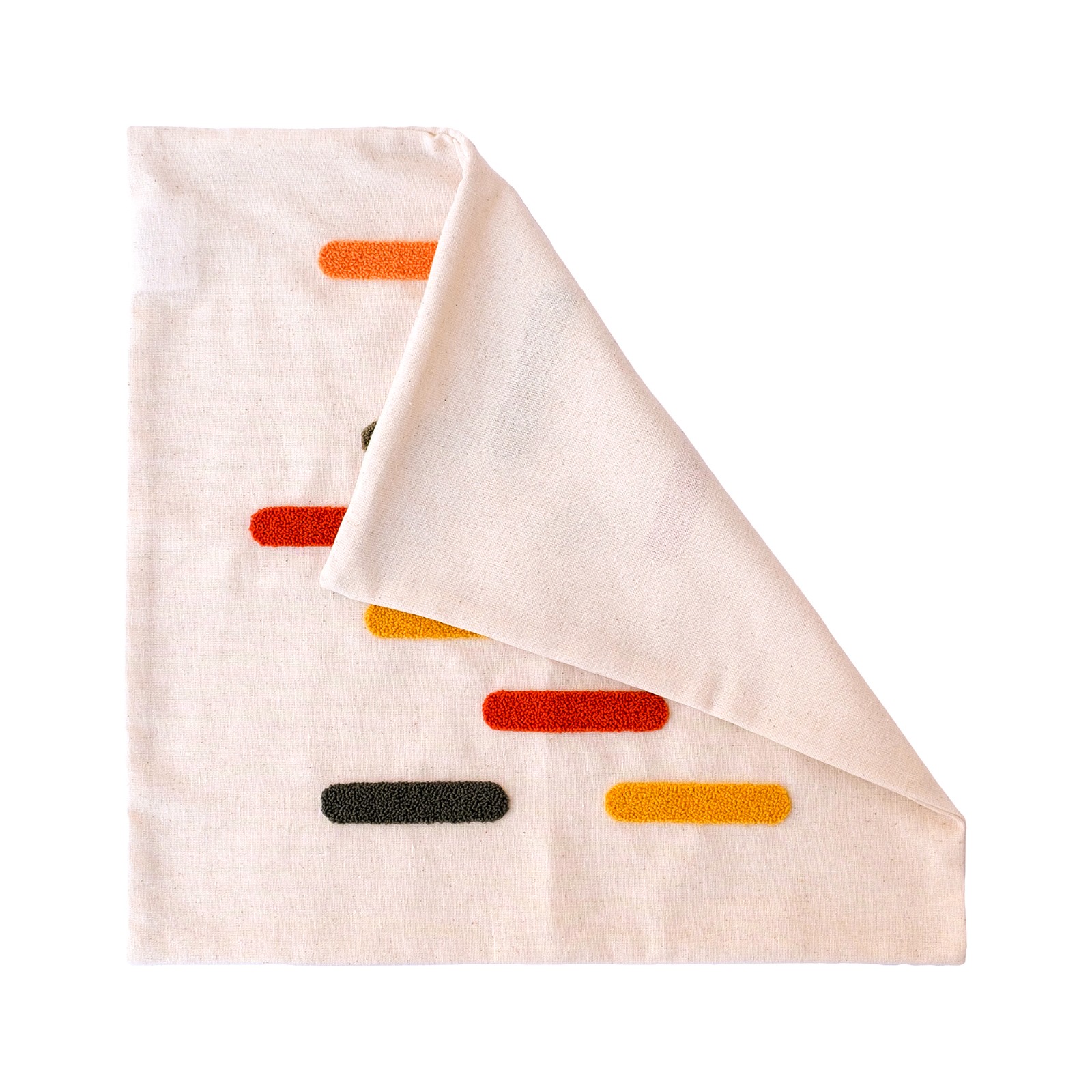 Modern Punch İşlemeli Dekoratif Kırlent Kılıfı | PNCH-2023103