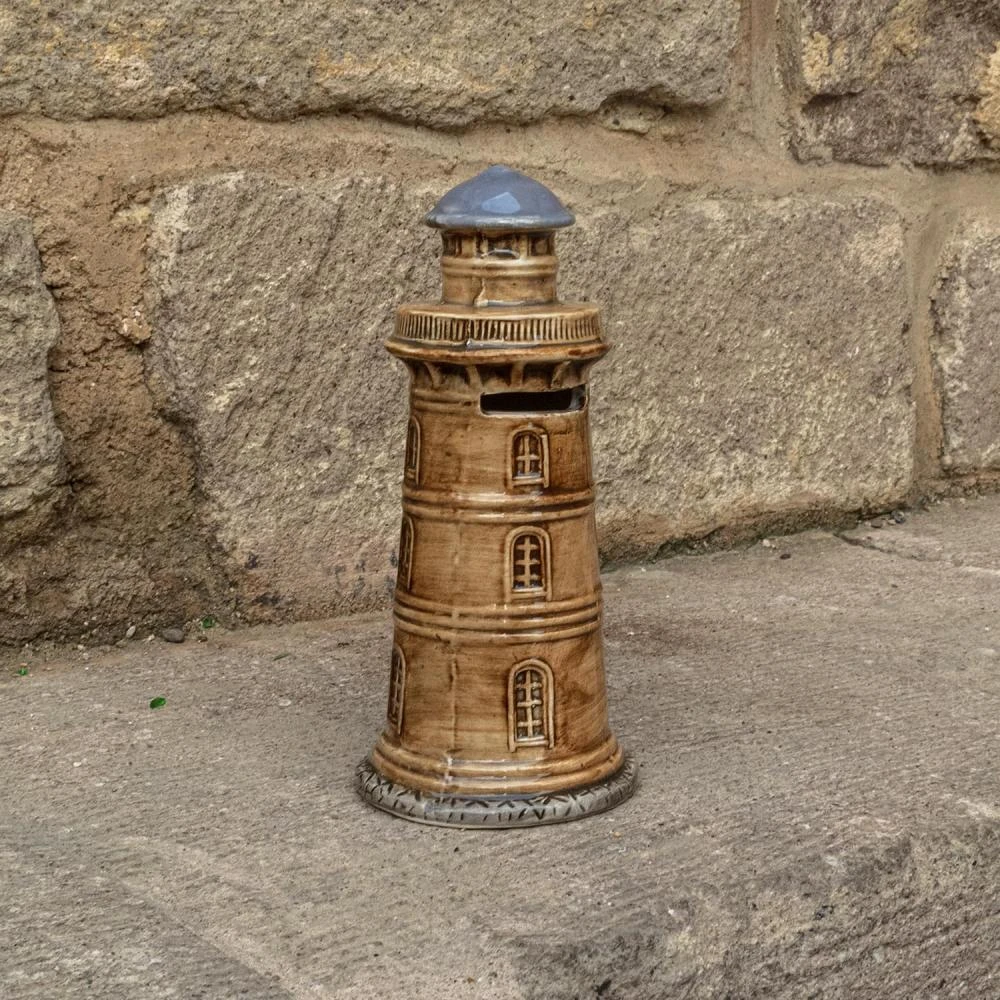 Dekoratif Seramik Deniz Feneri Kumbara