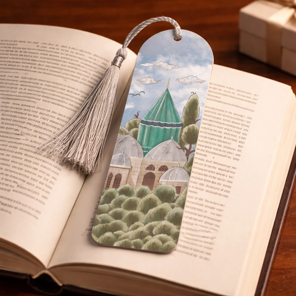 Mevlânâ Celâleddîn-i Rûmî Hazretleri Kitap Ayracı